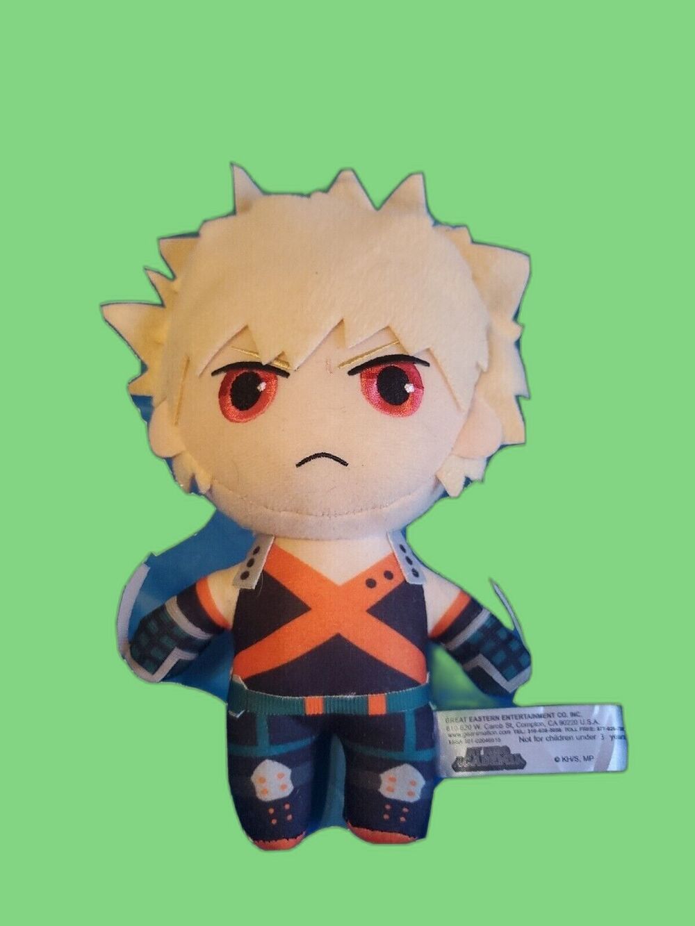 My Hero Katsuki Bokugo Plush Figure By Great Eastern Entertainment Run 1 2021